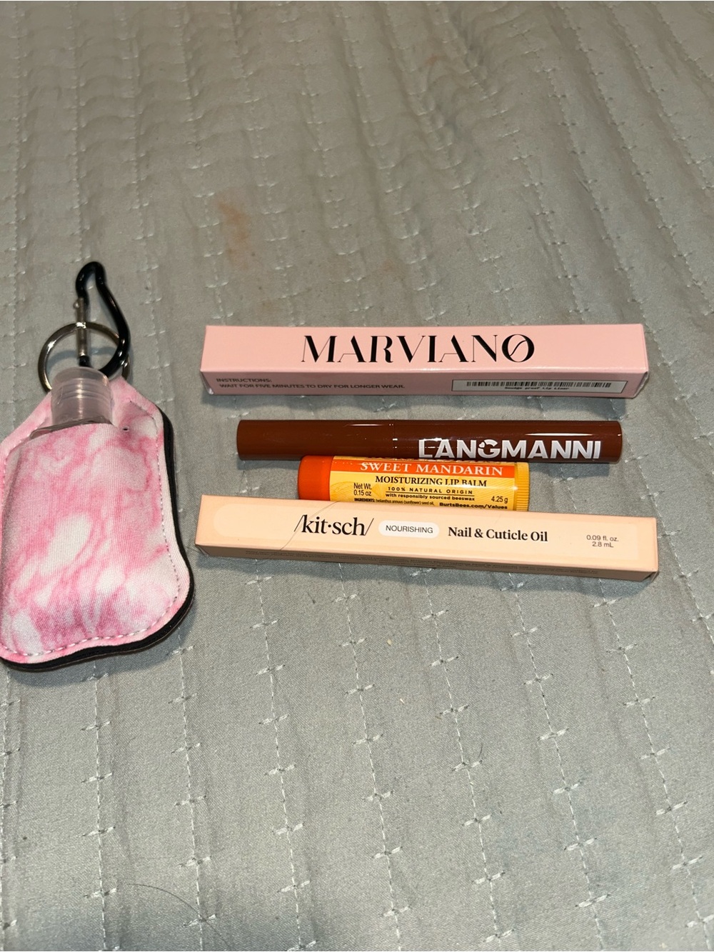 Marviano Pink Lipstick & Lip Care Set by